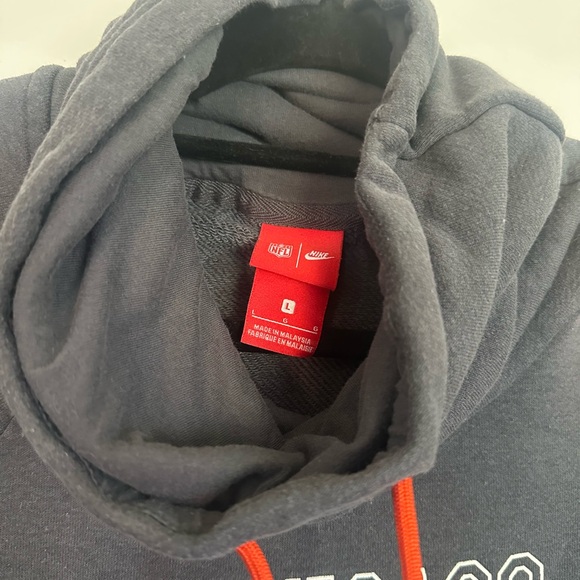 Nike Women’s Chicago Bears Cowl Neck Hoodie - Size Large - Picture 4 of 7